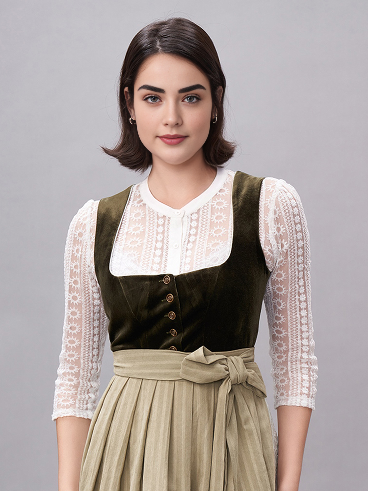 Dirndl in Grün – zeitlos und stilvoll
