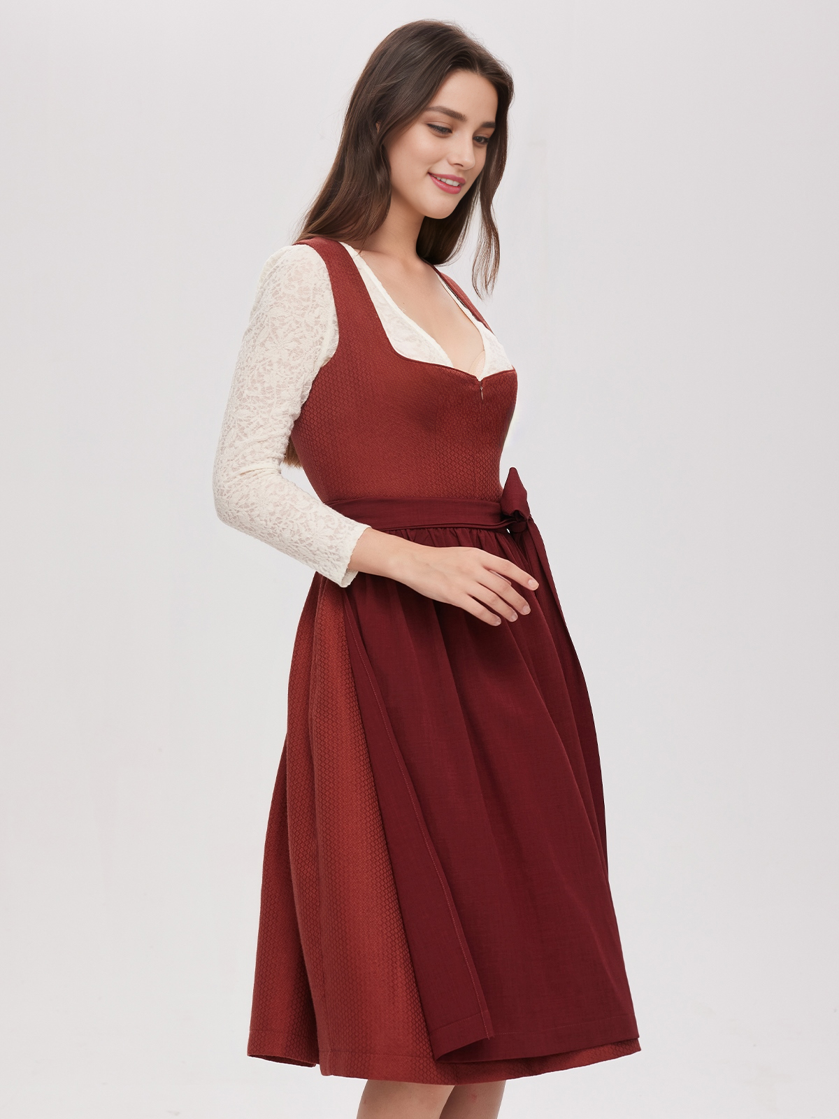 Dirndl Grün Schlicht in eleganter Ausführung