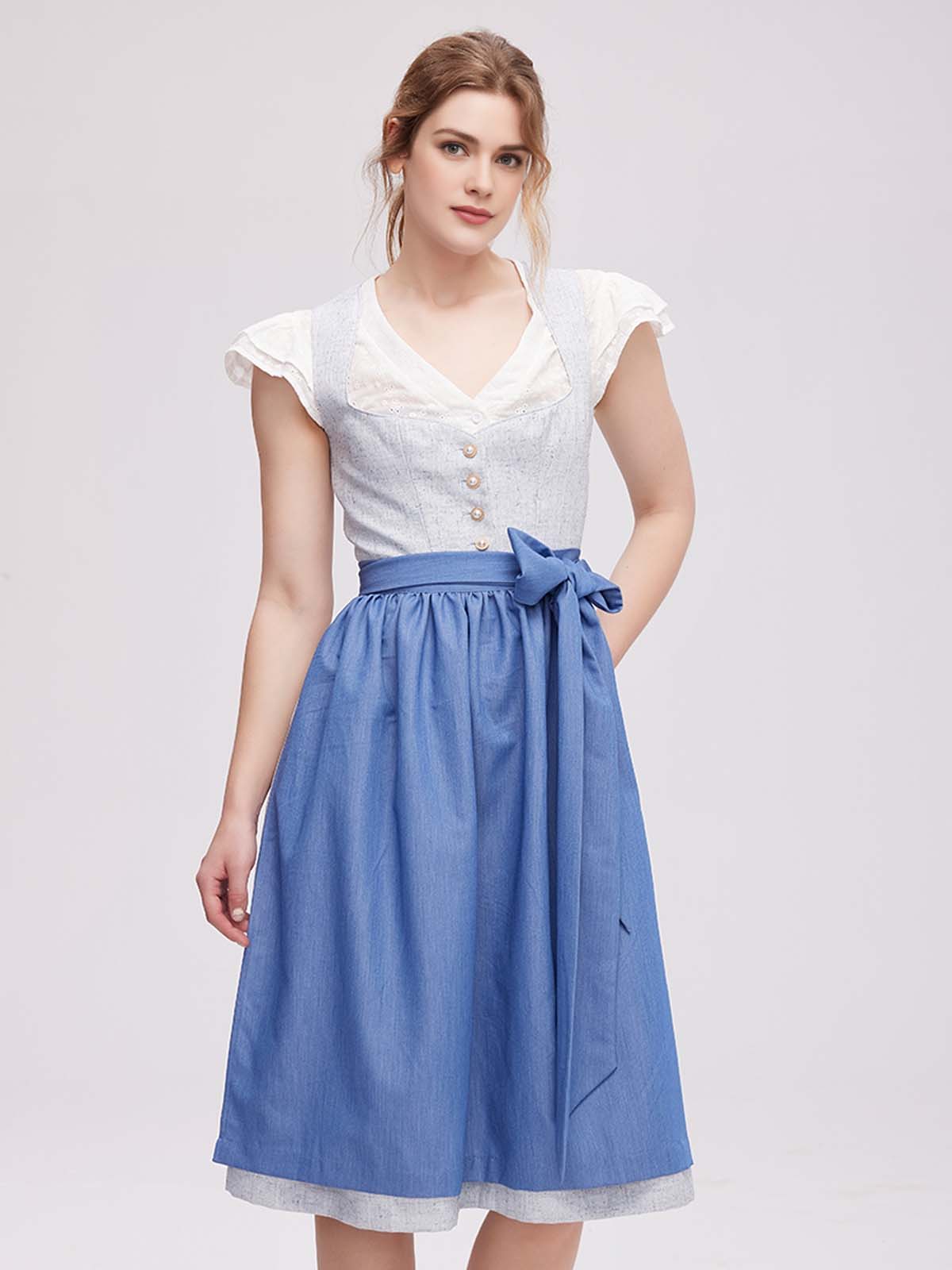 Dirndl Rot Kurz in festlicher Atmosphäre
