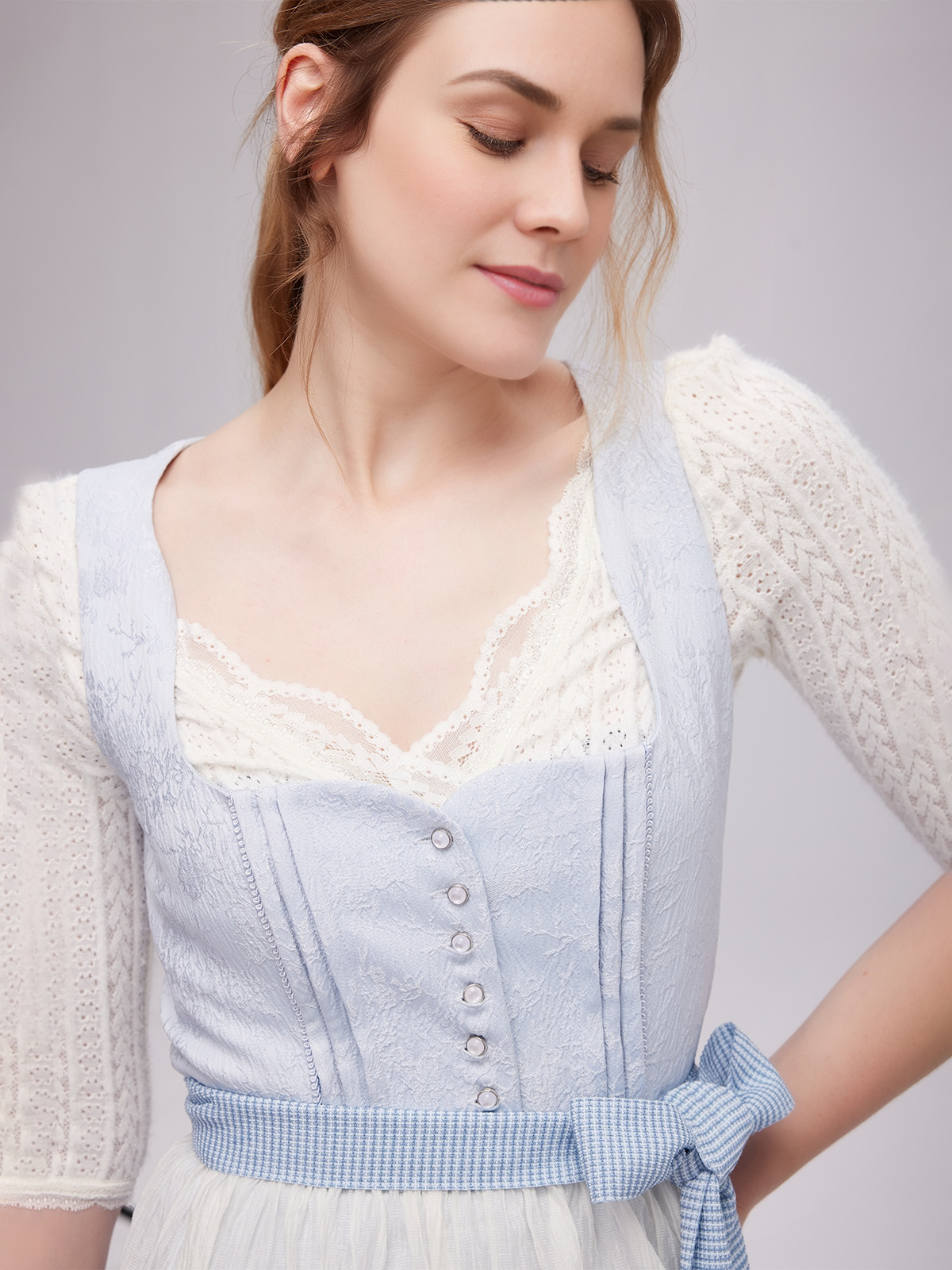 Dirndl in Orange